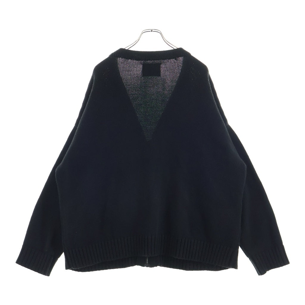 WTAPS(ダブルタップス) PALMER SWEATER ジップアップカーディガン ブラック
