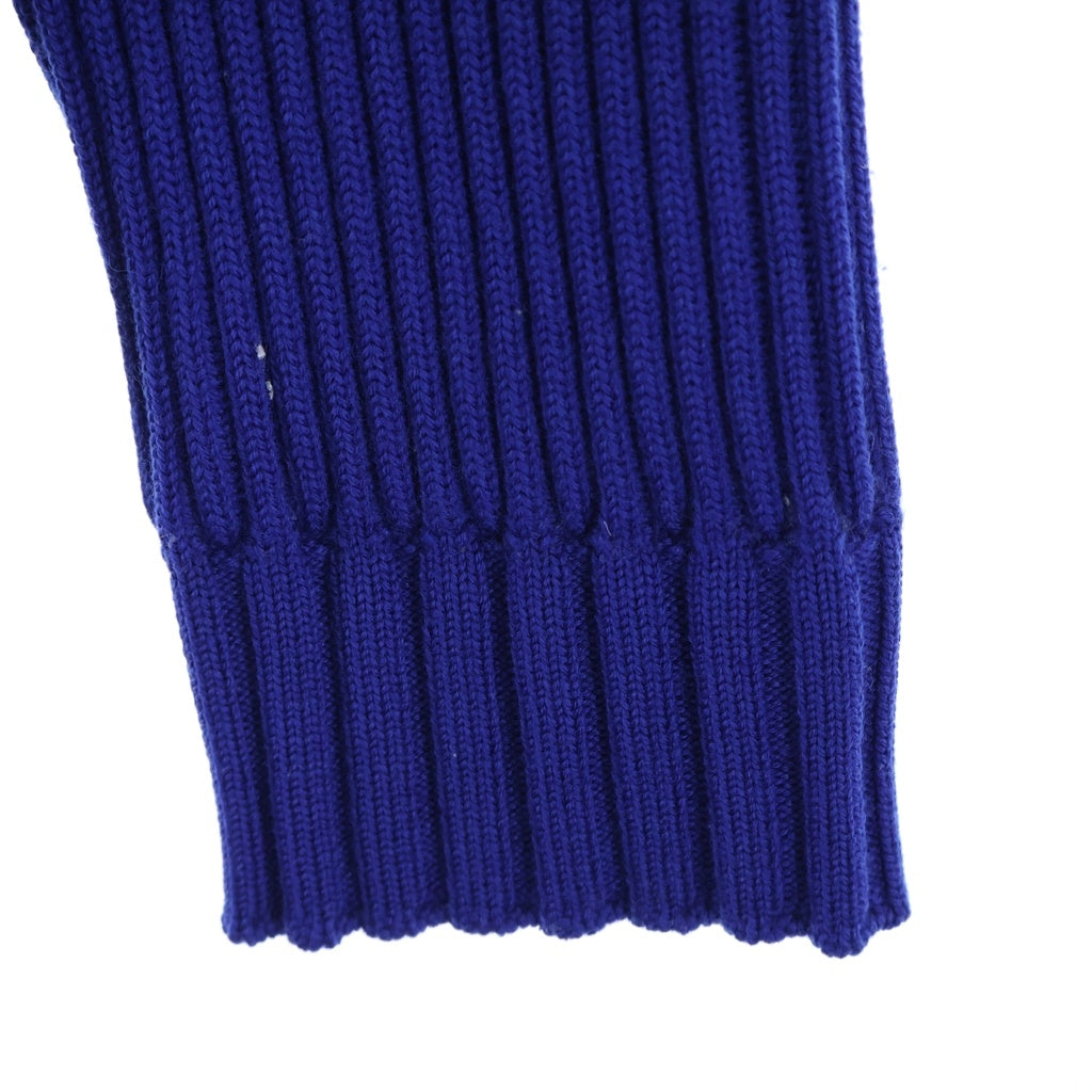 MONCLER(モンクレール) MAGLIONE TRICOT CARDIGAN マリアオーネ トリコット バックK2プリント カーディガン ブルー