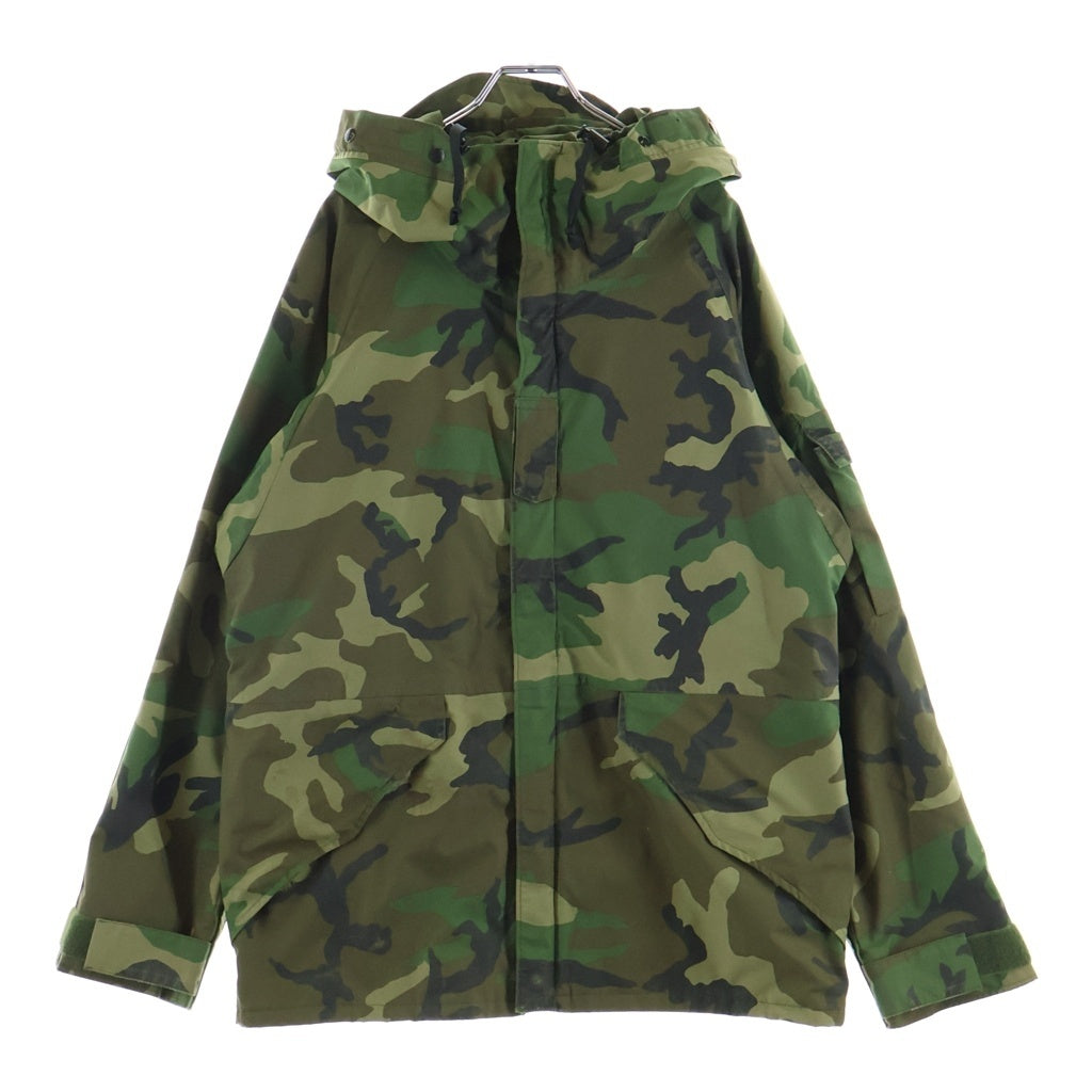 NO BRAND(ノーブランド) 90s 米軍実物 ECWCS Gen1 GORE-TEX PARKA ゴアテックパーカー ウッドランドカモ ミリタリー ジャケット