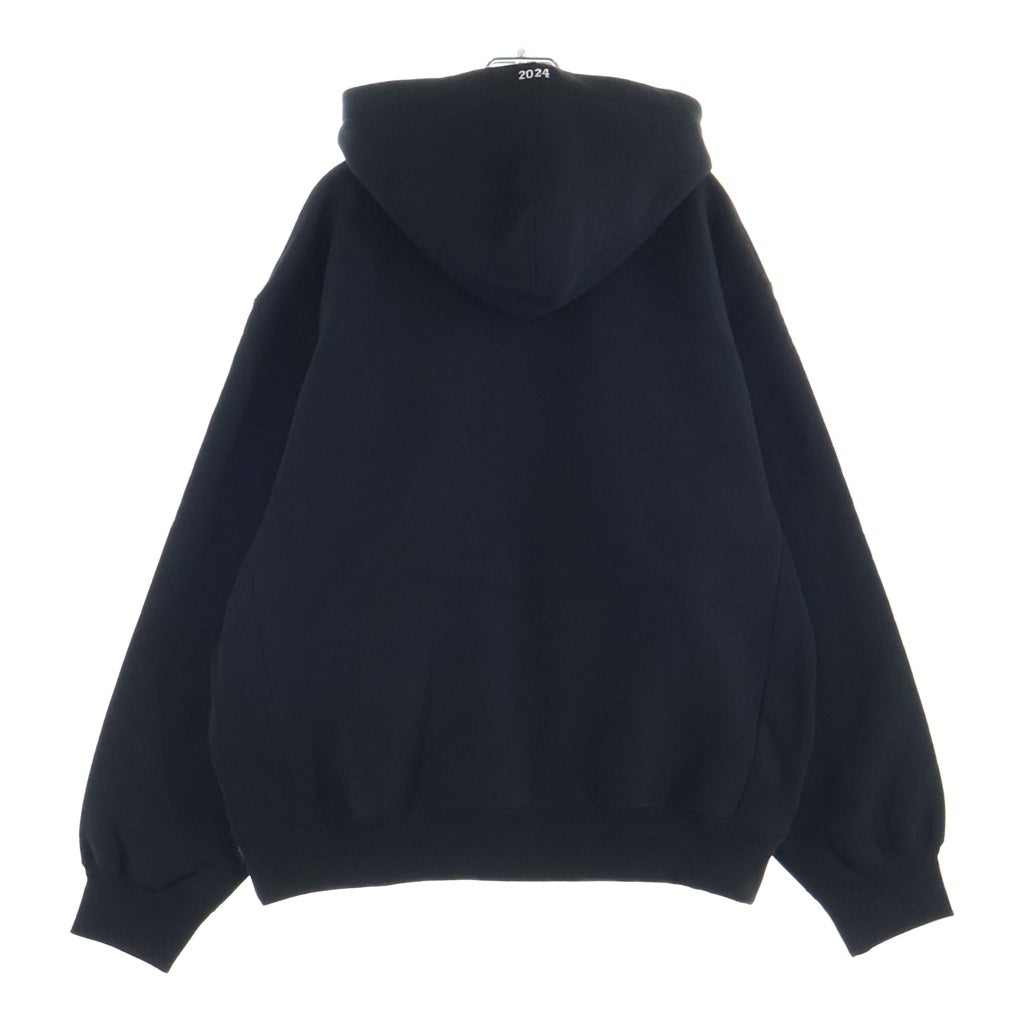 SUPREME(シュプリーム) 24AW BOX LOGO HOODED SWEATSHIRT ボックスロゴ プルオーバーフーディー パーカー ブラック