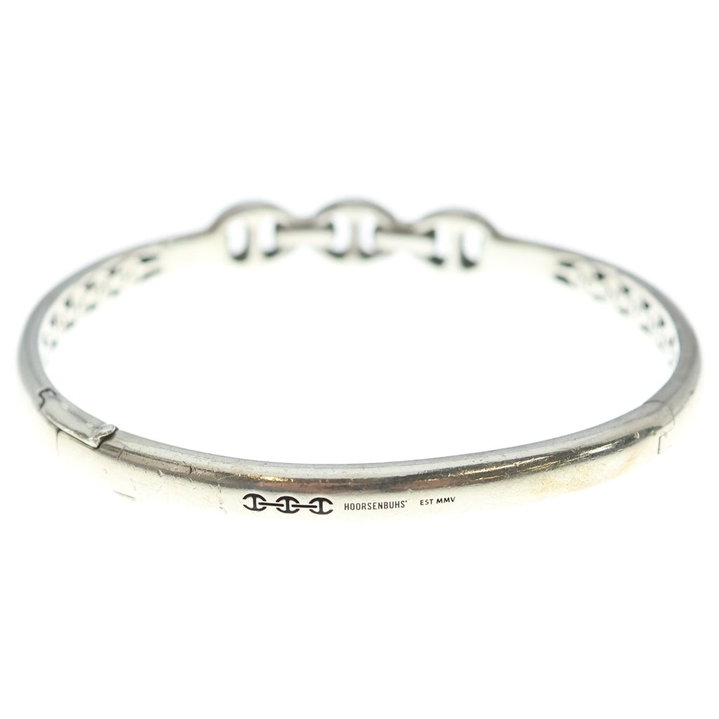 HOORSENBUHS(ホーセンブース) Sirkel Diamond Bangle シルケル ダイヤモンド バングル ブレスレット シルバー