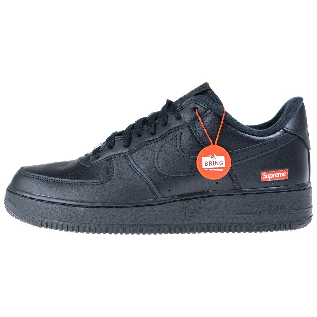 NIKE(ナイキ) ×SUPREME AIR FORCE LOW シュプリーム エアフォース 1 ローカットスニーカー ブラック US9/27.0cm CU9225-001