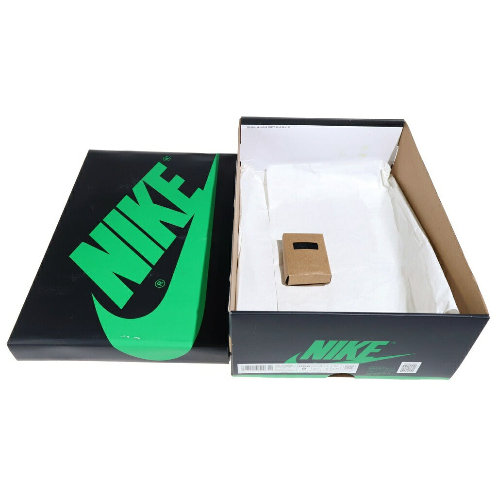 NIKE(ナイキ) AIR JORDAN 1 RETRO HIGH CELTICS/BLACK AND LUCKY GREEN DZ5485-031 エアジョーダン1 レトロ ハイ OG ハイカットスニーカー シューズ US9/27.0cm ブラック/グリーン
