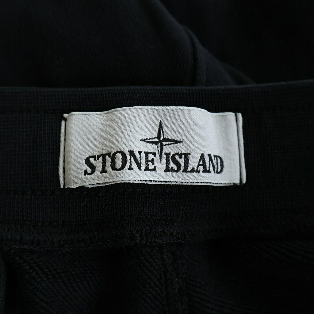 STONE ISLAND(ストーンアイランド) ロゴパッチ スウェットパンツ ジョガーパンツ K2S156200010 S0051 ブラック