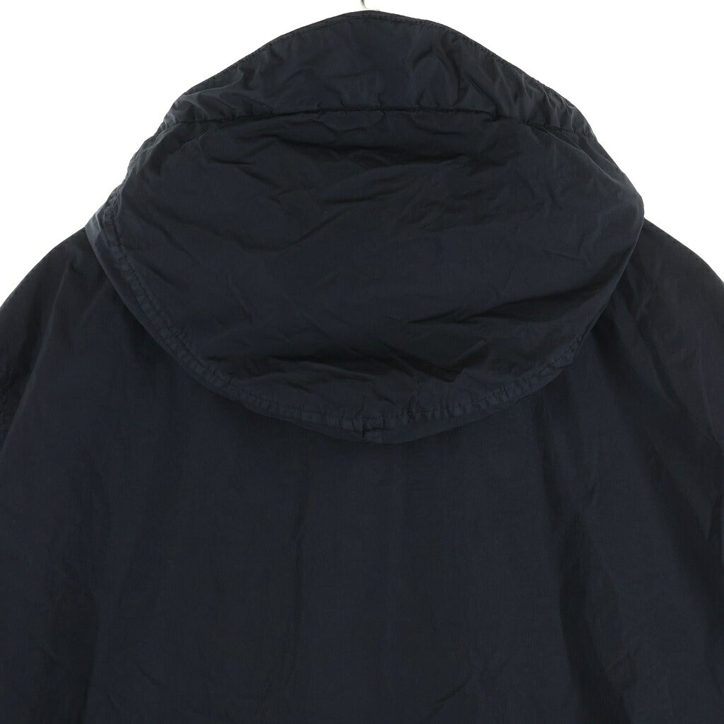 STONE ISLAND(ストーンアイランド) GARMENT DYED CRINKLE REPS NY ジップアップナイロンジャケット L1S154100001 S0A23 ブラック