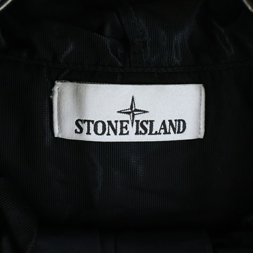 STONE ISLAND(ストーンアイランド) GARMENT DYED CRINKLE REPS NY ジップアップナイロンジャケット L1S154100001 S0A23 ブラック