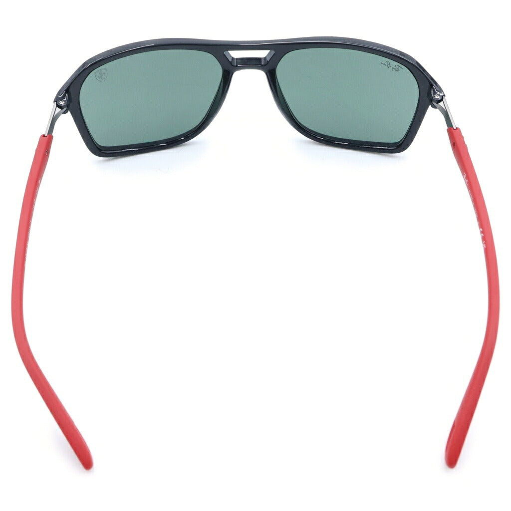 Ray Ban(レイバン) ×SCUDERIA FERRARI フェラーリ RB4329M サングラス アイウェア ブラック/レッド