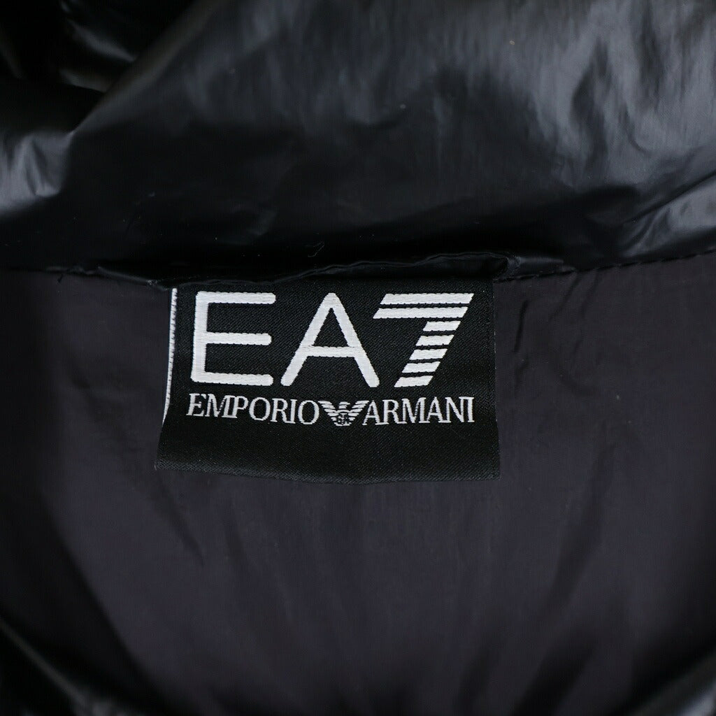 EA7(イーエーセブン) VENTUS テクニカルファブリック ナイロン ジップアップ マウンテンパーカー 6DPB35 PNHCZ ブラック