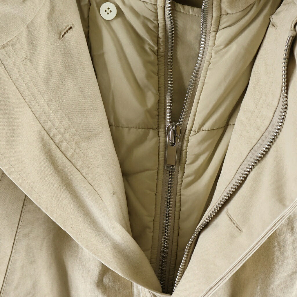 JACQUEMUS(ジャックムス) 3way LE PARKA COZI ミリタリーコート パーカー ベージュ