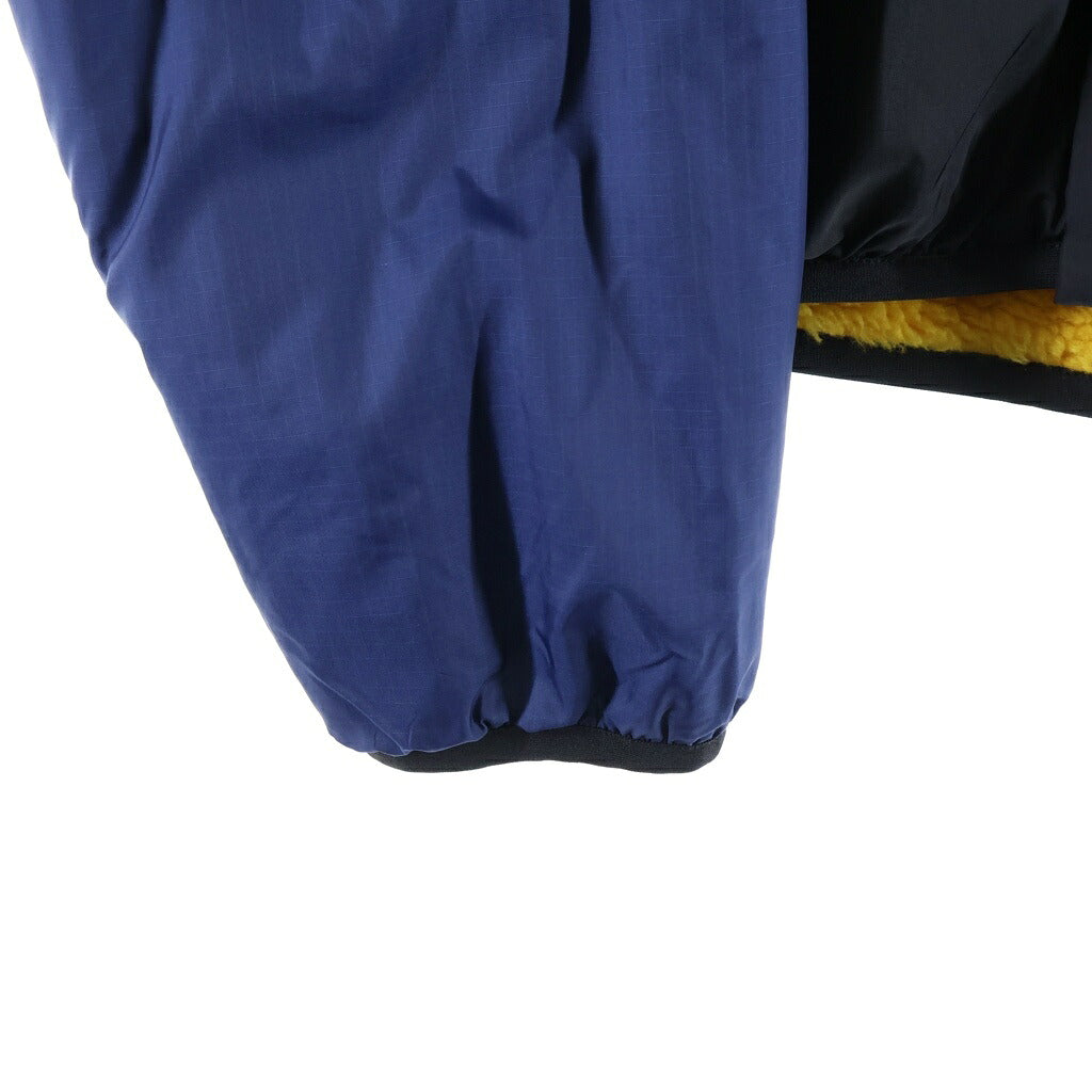 MARNI(マルニ) 21AW リップストップ ナイロン バイカラー リバーシブル フードブルゾン ジャケット JUMU0123BU ブラック/イエロー