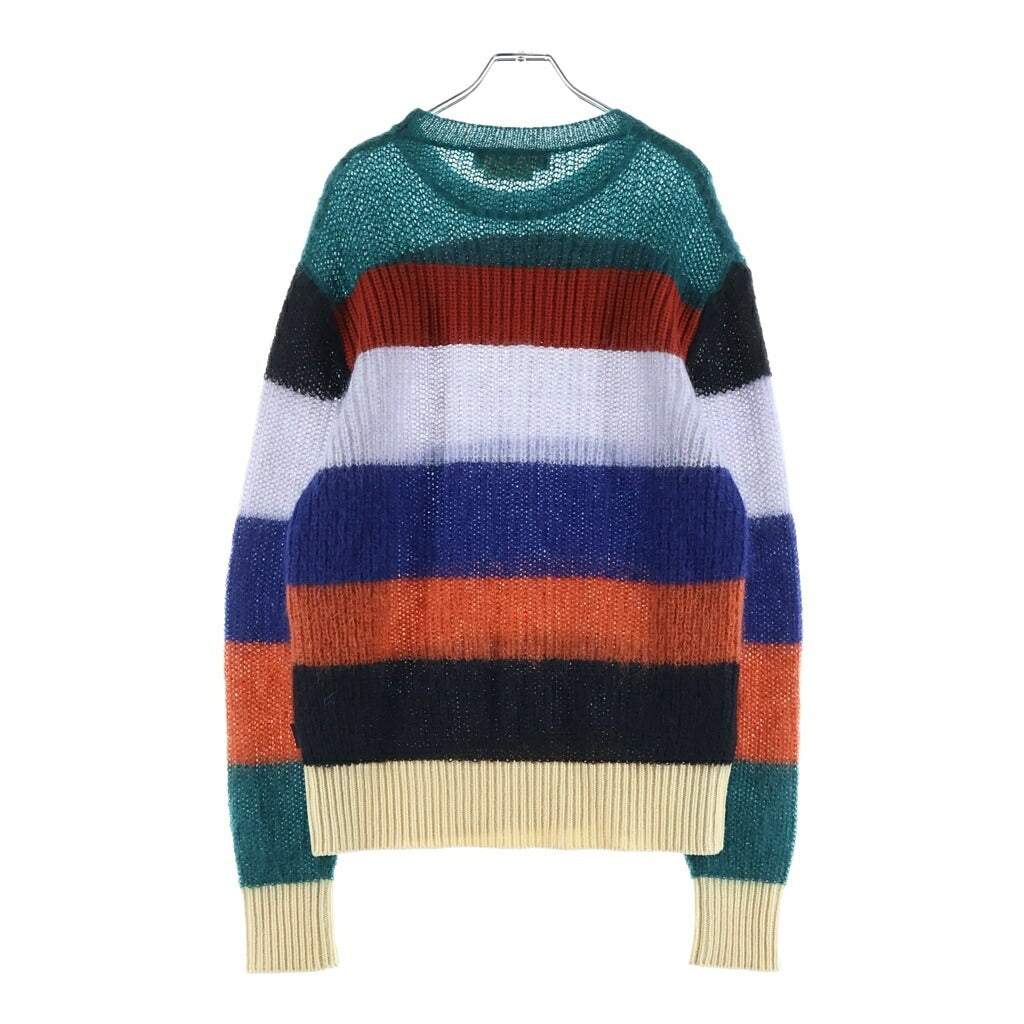 MARNI(マルニ) 20AW Multi-Border Mohair Knit GCMG0124Q0 ボーダー モヘア ニット マルチ