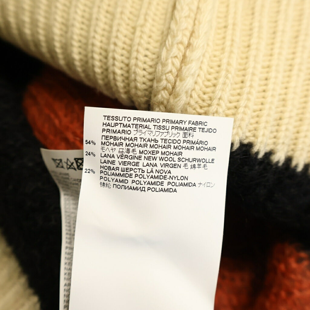 MARNI(マルニ) 20AW Multi-Border Mohair Knit GCMG0124Q0 ボーダー モヘア ニット マルチ