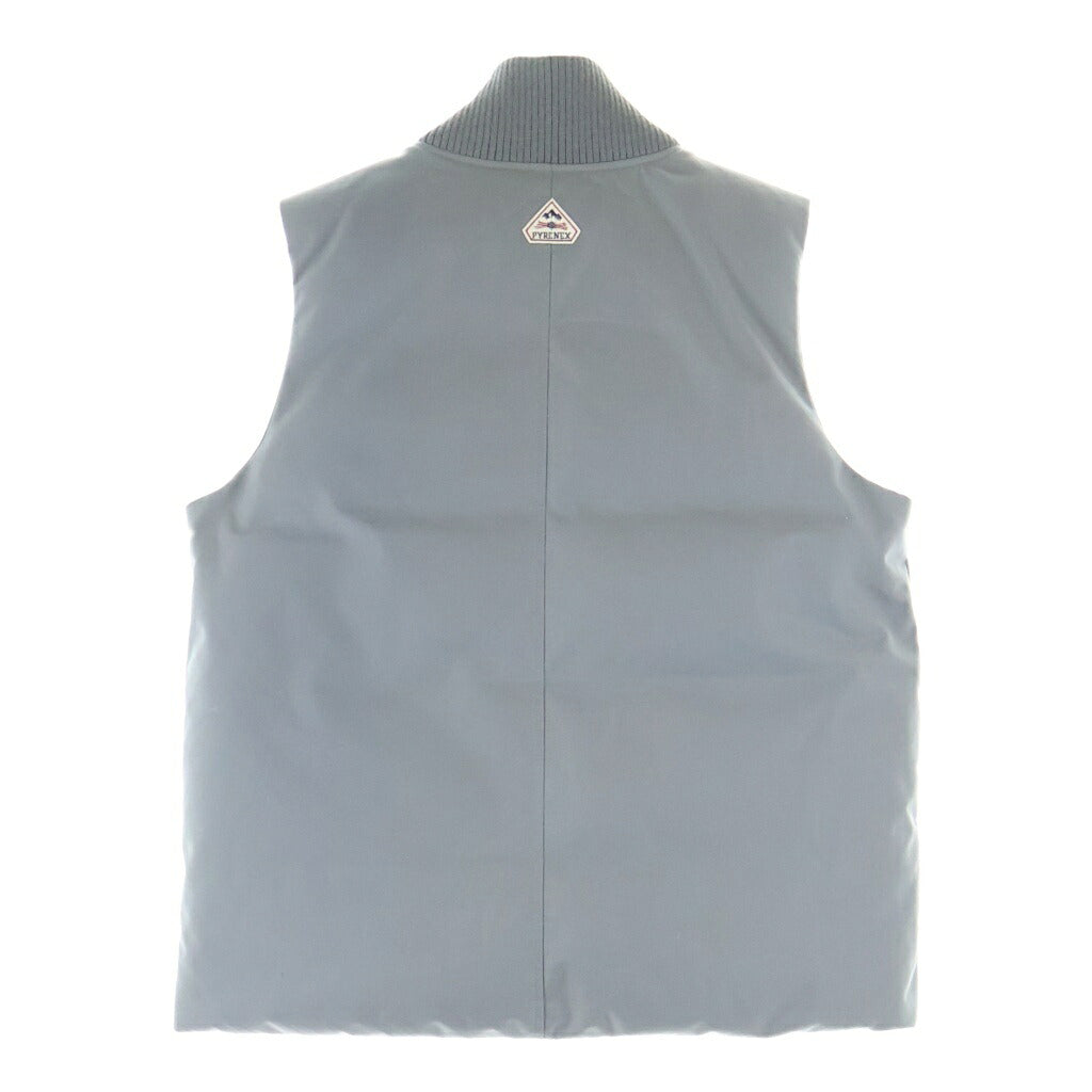PYRENEX(ピレネックス) 21AW KLEMENS クレメンス ダウンベスト ポリエステルギャバジン グレー HMQ047