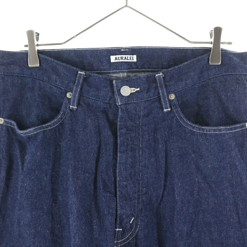 AURALEE(オーラリー) 24SS SELVEDGE LIGHT DENIM A24SP03SD セルヴィッジ ライト デニム パンツ インディゴ