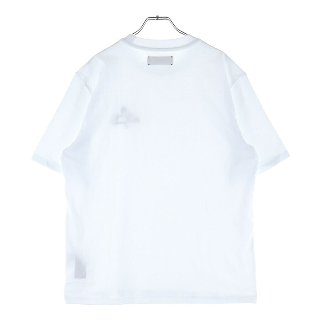 AMIRI(アミリ) Embroidered Logo Tee フロントロゴ刺繍 半袖Tシャツ カットソー ホワイト AMJYTE1248