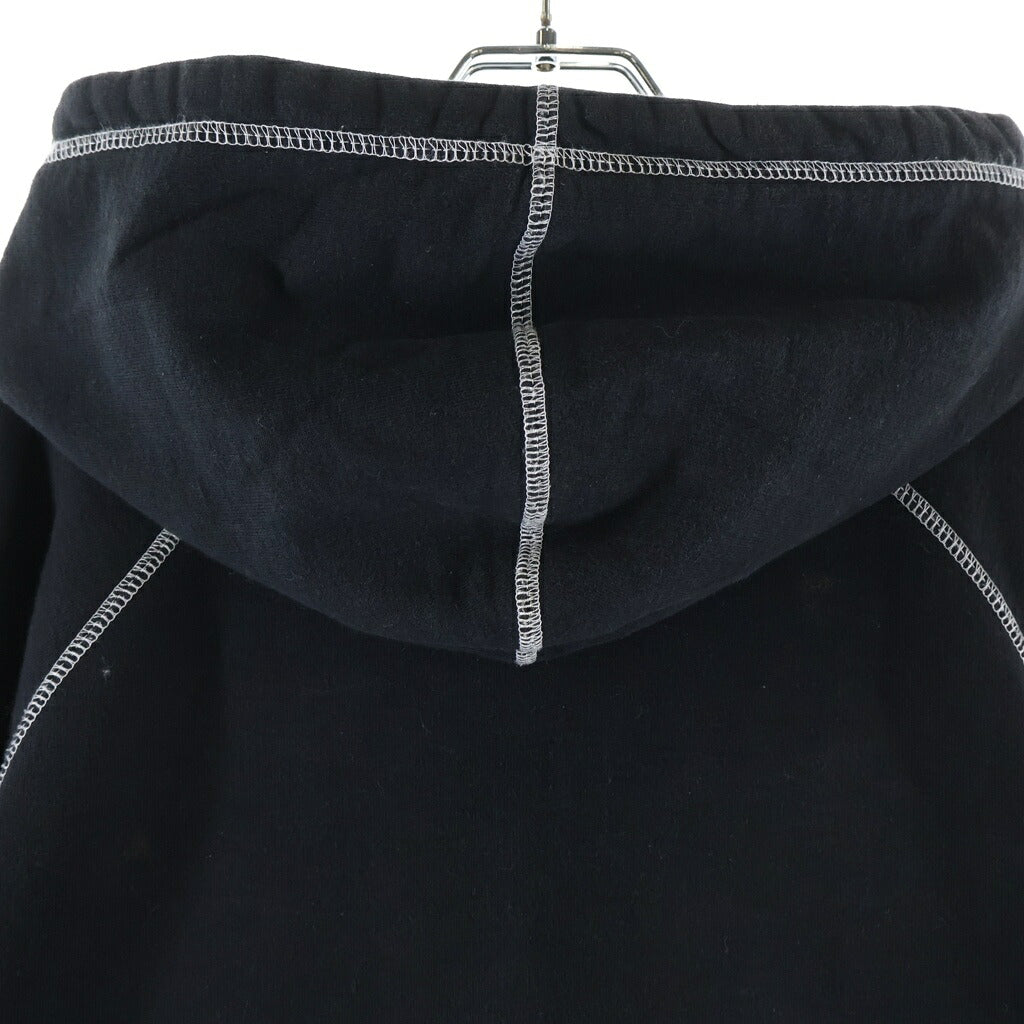 SUPREME(シュプリーム) 21SS Paneled Script Hooded Sweatshirt パネルスクリプト フーディー スウェット パーカー ブラック
