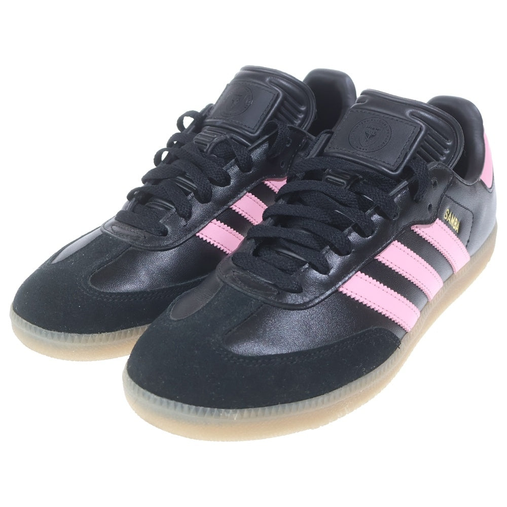 adidas(アディダス) SAMBA INTER MIAMI サンバ インターマイアミ ローカットスニーカー ブラック US9.5/27.5cm IH8157