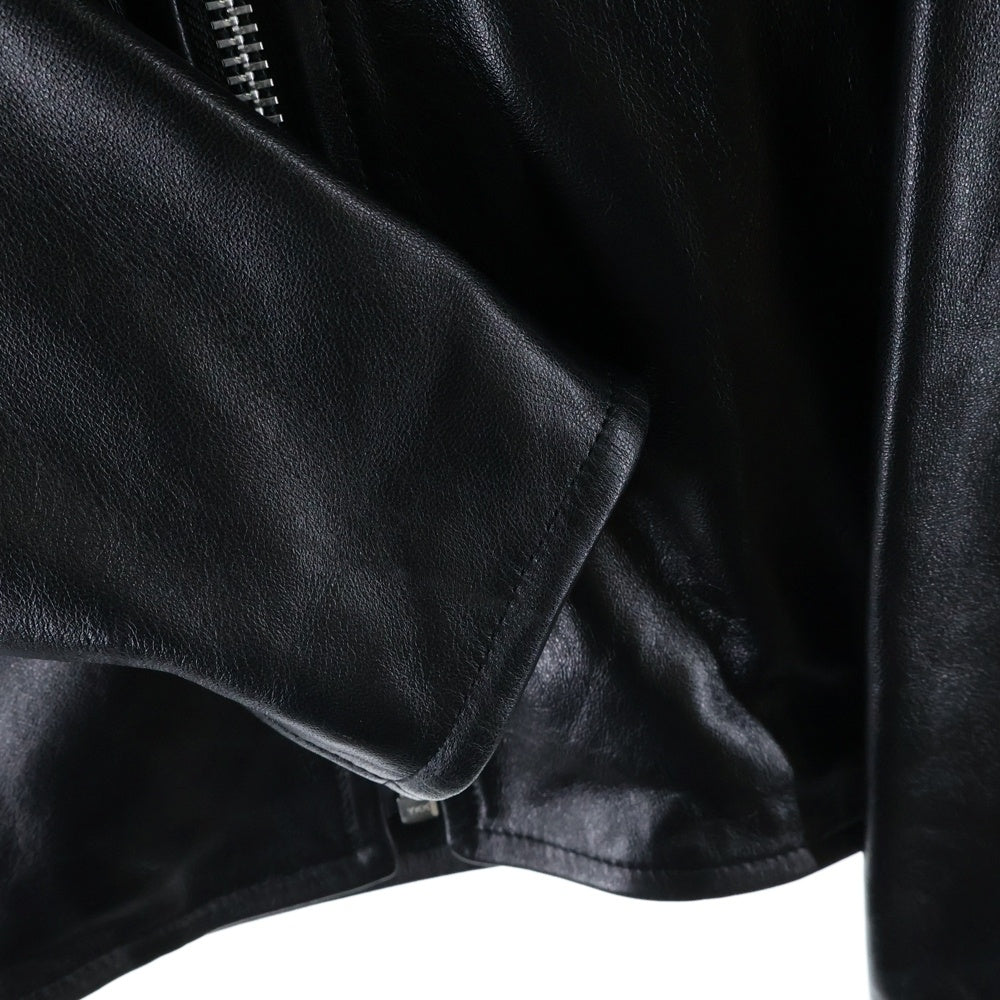 SCHOTT(ショット) SHEEP LEATHER 70'S シングル ライダースジャケット ブラック 3111052
