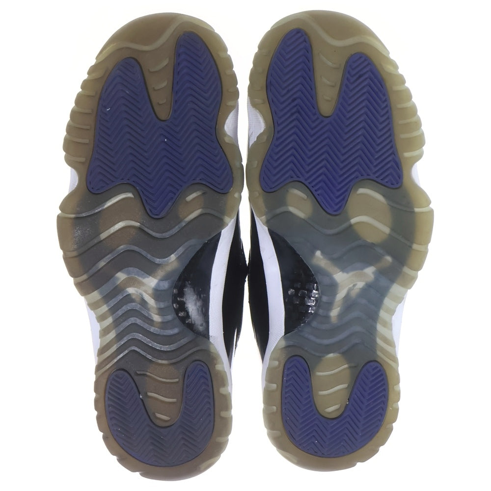 NIKE(ナイキ) 【観賞用 2016年製】 AIR JORDAN 11 RETRO SPACE JAM エアジョーダン 11 レトロ スペースジャム ハイカットスニーカー ブラック/ホワイト US10/28cm 378037‐003
