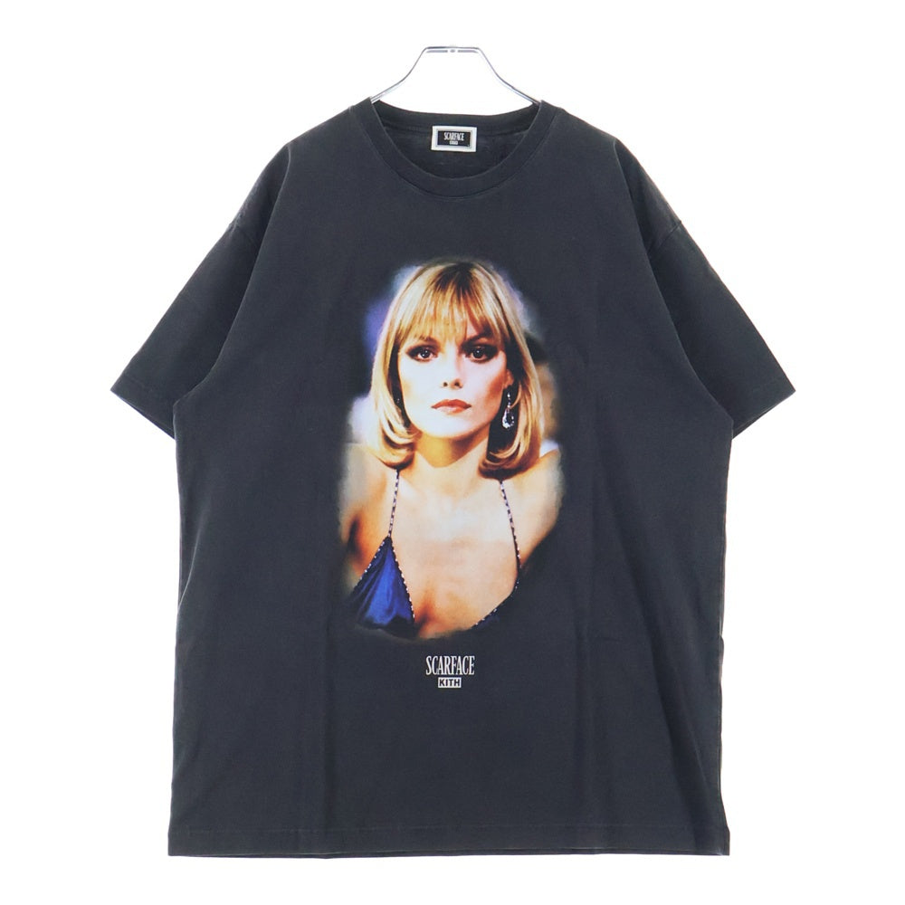 KITH(キス) For Scarface Not Your Baby Vintage Tee ヴィンテージ Tシャツ 半袖カットソー ブラック KHM034174‐001