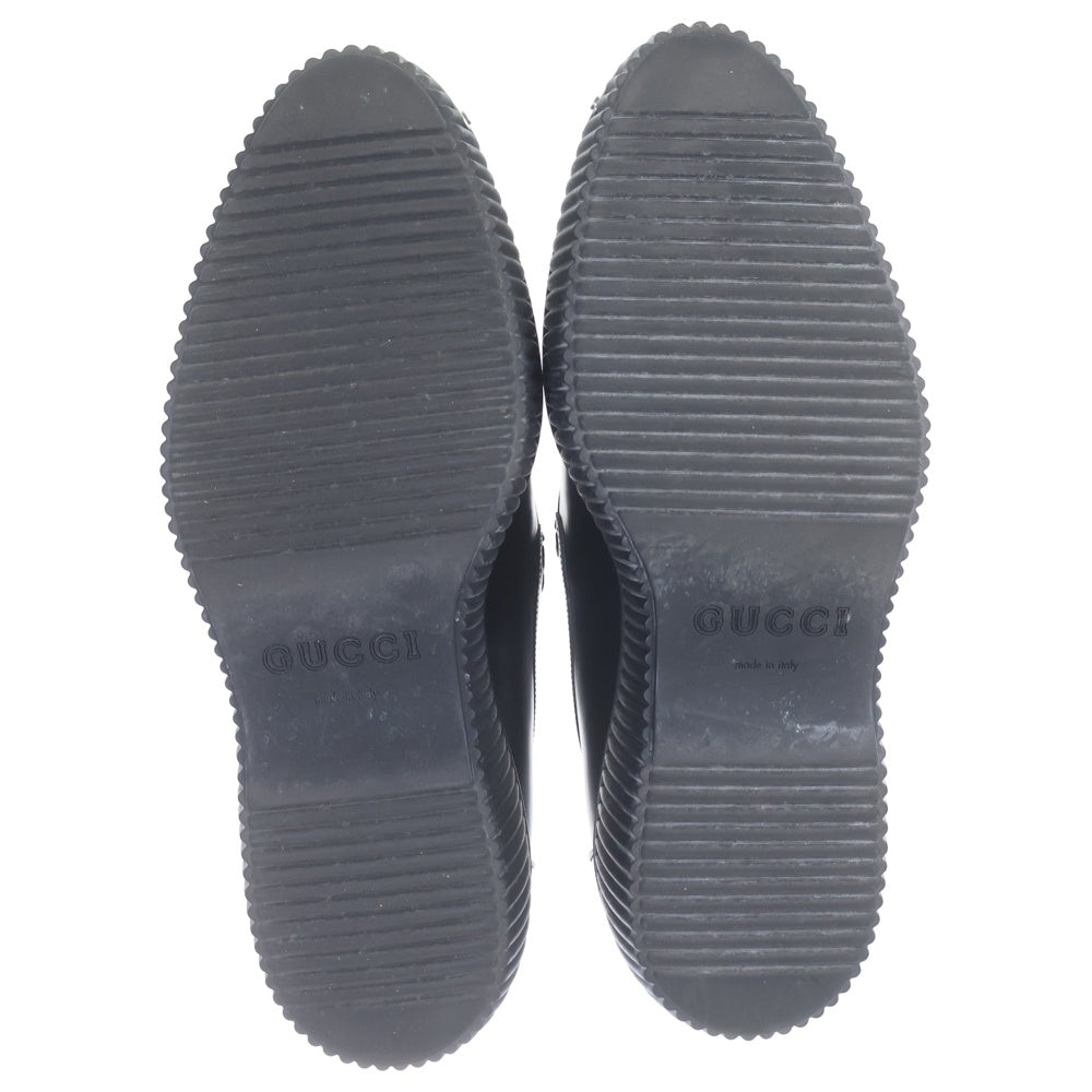 GUCCI(グッチ) ホースビット クリーパーローファー シューズ ブラック 797095