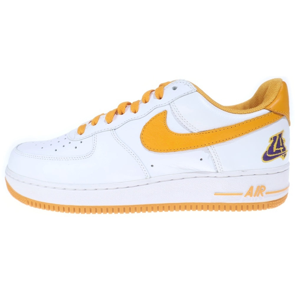 NIKE(ナイキ) AIR FORCE 1 LOW RETRO 845053-103 エアフォース1 ロー レトロ ロサンゼルス ローカットスニーカー シューズ ホワイト/イエロー US10/28.0cm