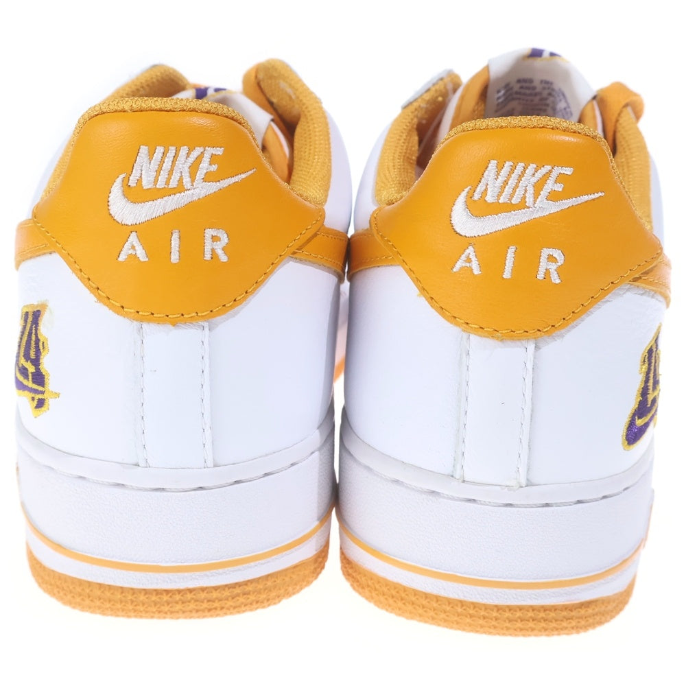NIKE(ナイキ) AIR FORCE 1 LOW RETRO 845053-103 エアフォース1 ロー レトロ ロサンゼルス ローカットスニーカー シューズ ホワイト/イエロー US10/28.0cm