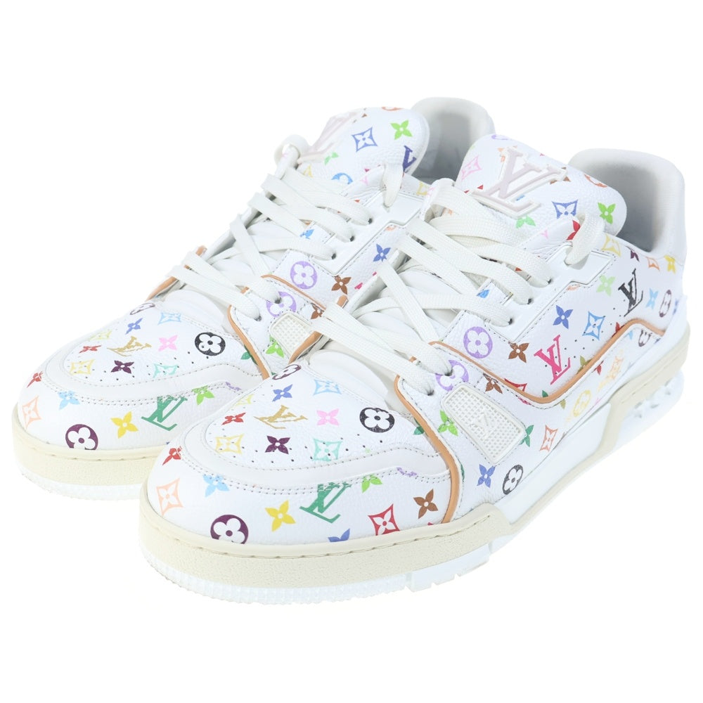 LOUIS VUITTON(ルイヴィトン) ×TM LV Trainer Sneaker 1AHEKF LVトレーナー モノグラム ローカットスニーカー シューズ ホワイト/マルチカラー
