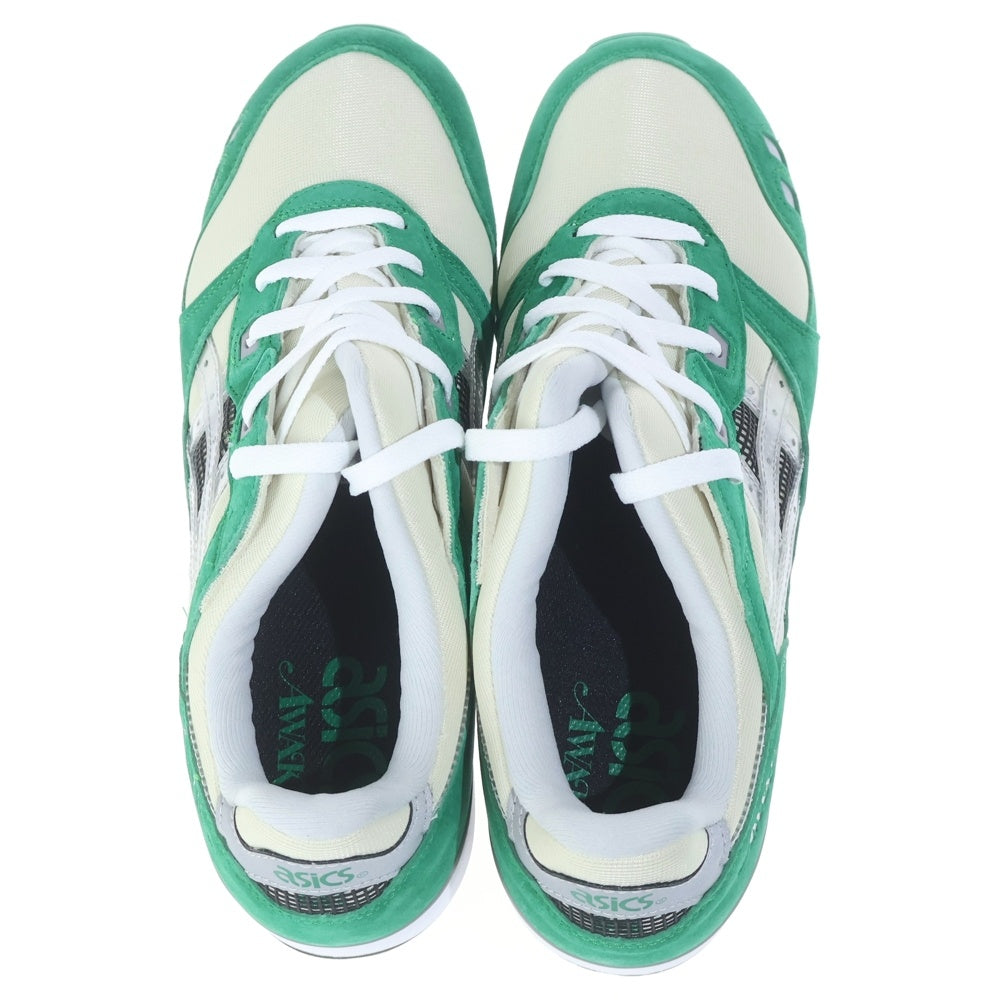 ASICS(アシックス) ×AWAKE NY GEL LYTE 3 OG GREEN TAMBOURINE アウェイク ニューヨーク ゲルライト ローカットスニーカー グリーン US10/28cm 1201A568-100