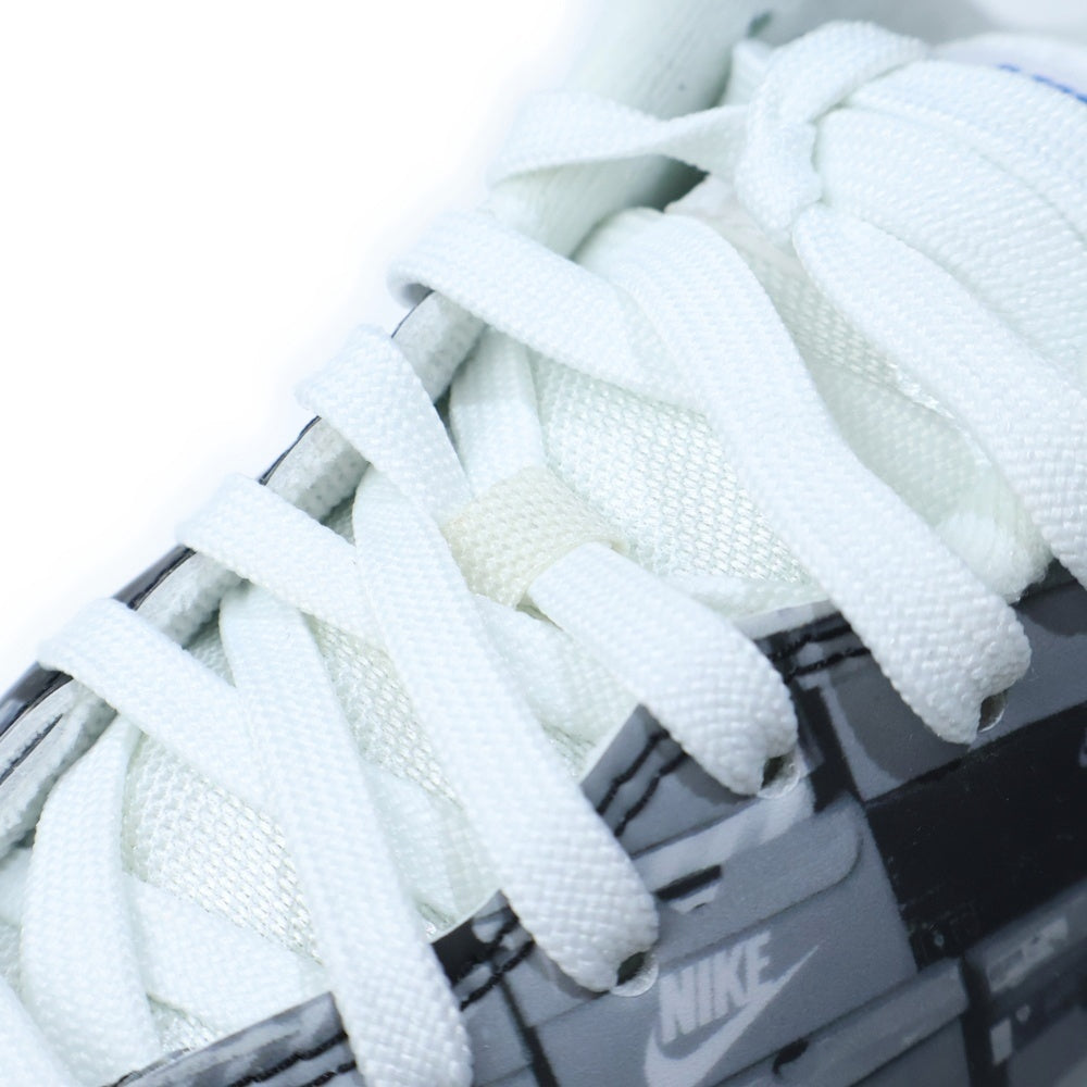 NIKE(ナイキ) × atmos AIR MAX1 PRNT AQ0927-100 アトモス エアマックス1 プリント ローカットスニーカー シューズ ホワイト/ブルー US9.5/27.5cm