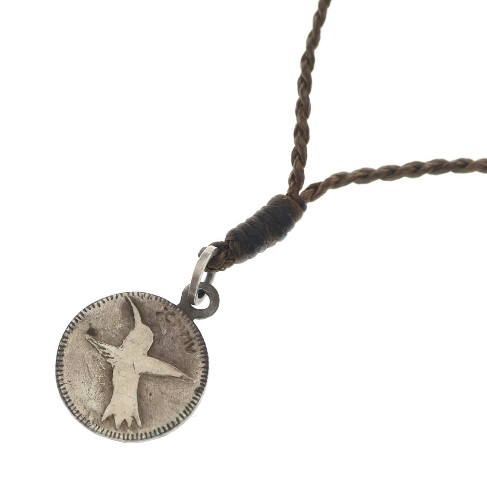FREE CITY(フリーシティ) Large Coin Sparrow Silver Necklace ラージ コイン スパロウ シルバー ネックレス シルバー