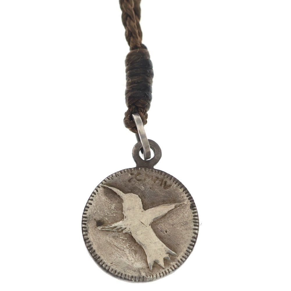 FREE CITY(フリーシティ) Large Coin Sparrow Silver Necklace ラージ コイン スパロウ シルバー ネックレス シルバー
