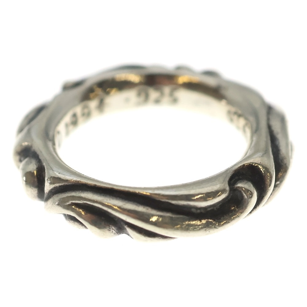 CHROME HEARTS(クロムハーツ) SCRL BAND スクロールバンド リング シルバー BCA351