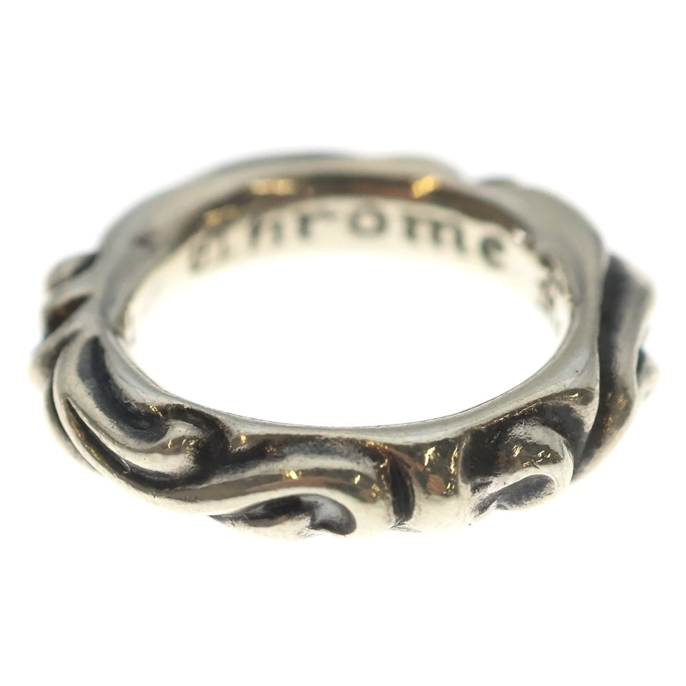 CHROME HEARTS(クロムハーツ) SCRL BAND スクロールバンド リング シルバー BCA351