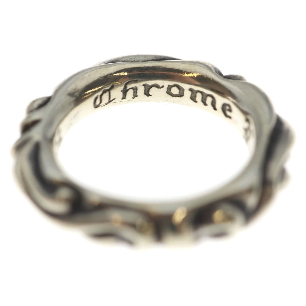 CHROME HEARTS(クロムハーツ) SCRL BAND スクロールバンド リング シルバー BCA351