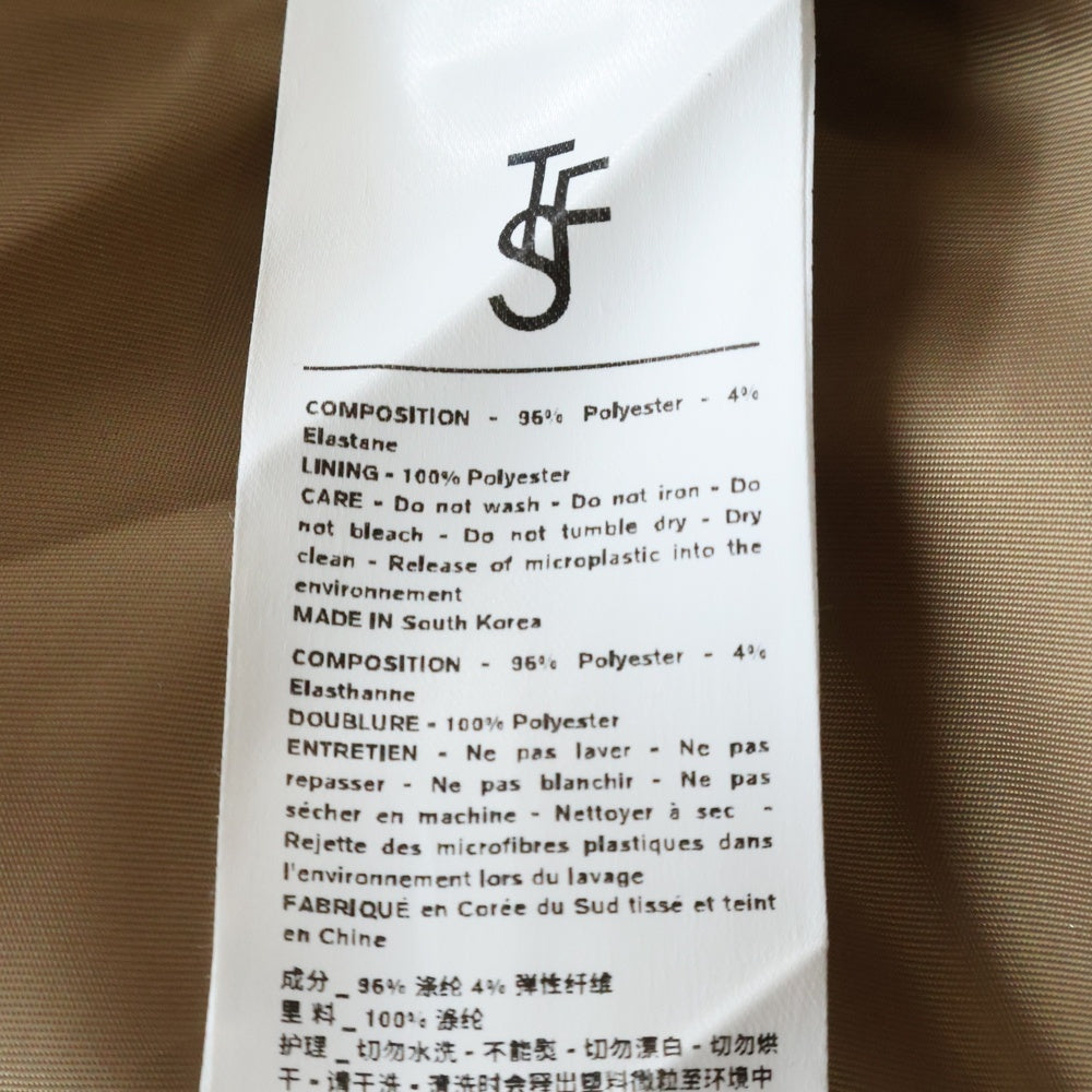 NO BRAND(ノーブランド) The Frankie Shop (フランキーショップ)オーバーサイズシングルテーラードジャケット ベージュ