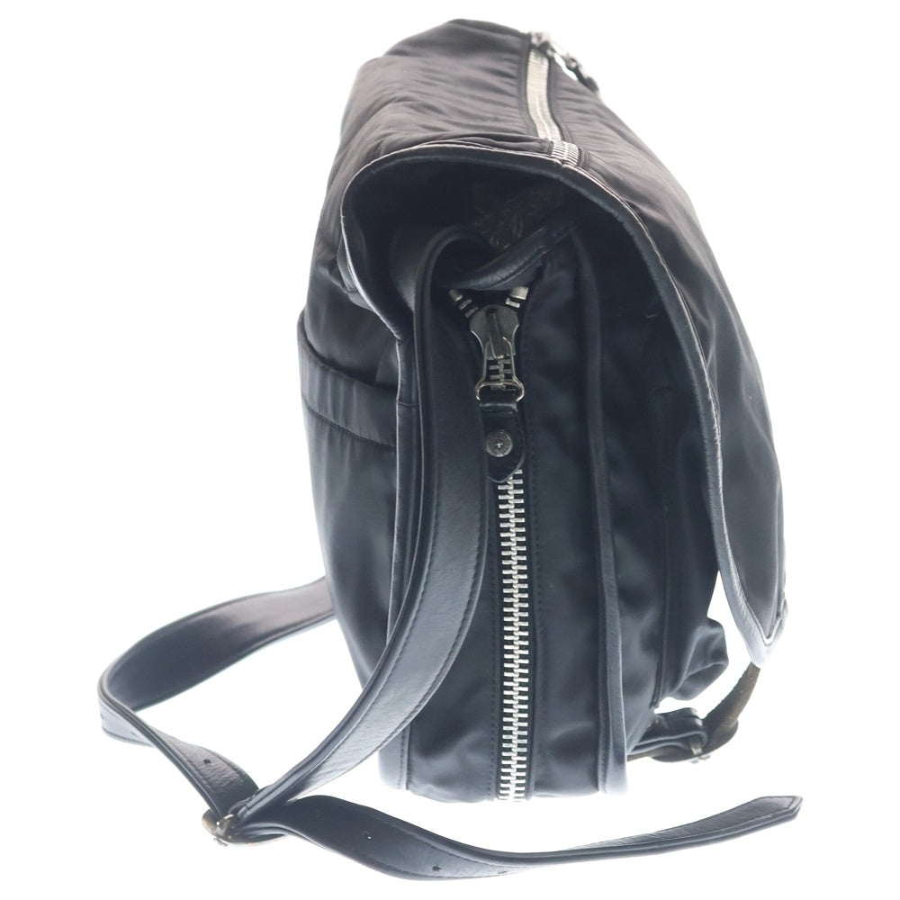 CHROME HEARTS(クロムハーツ) ガンスリンガー ナイロン ショルダー メッセンジャーバッグ ブラック