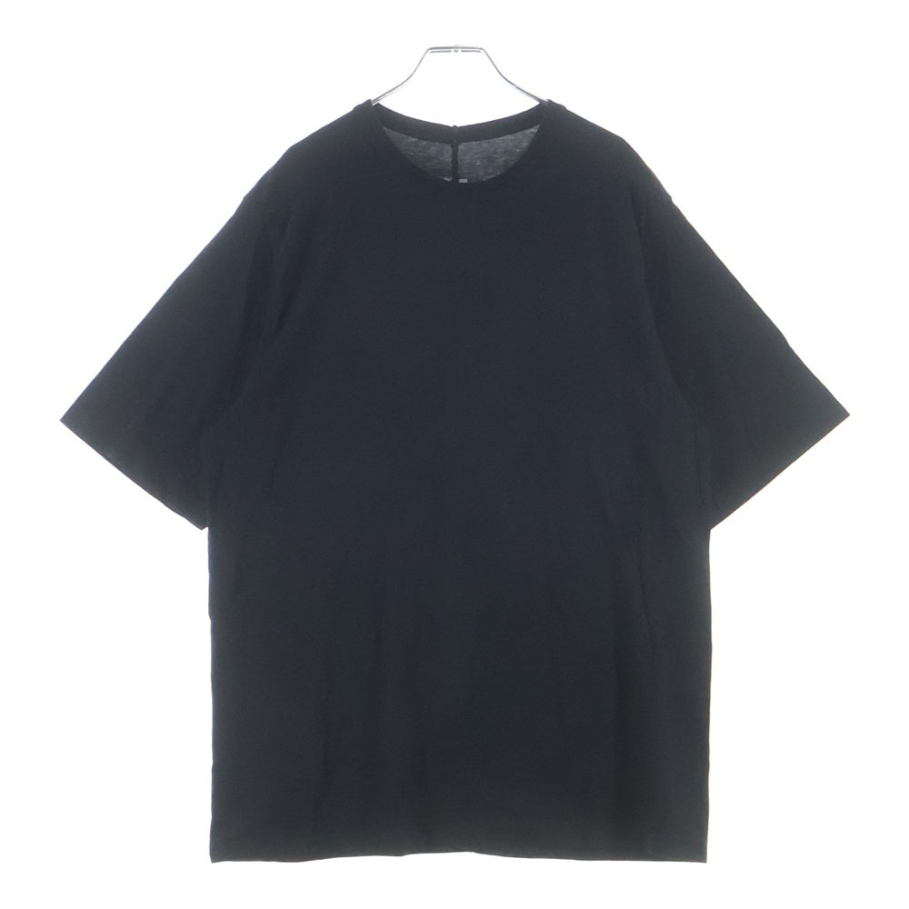 Rick Owens(リックオウエンス) 25SS コットン半袖Tシャツ ブラック RU01E5232-JA