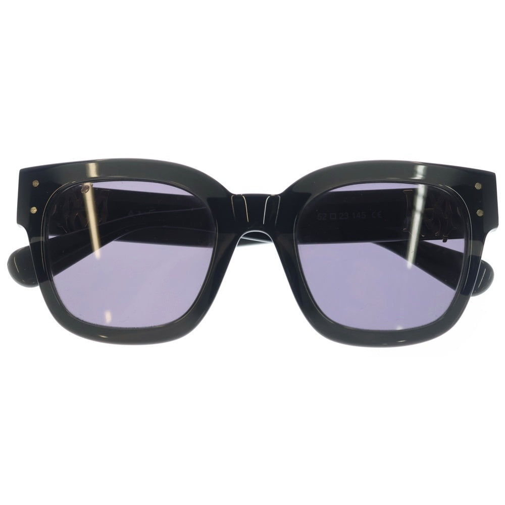 AMIRI(アミリ) Jumbo MA Sunglasses サイドジャンボ MAロゴ サングラス ブラック/ゴールド AMACSN1004