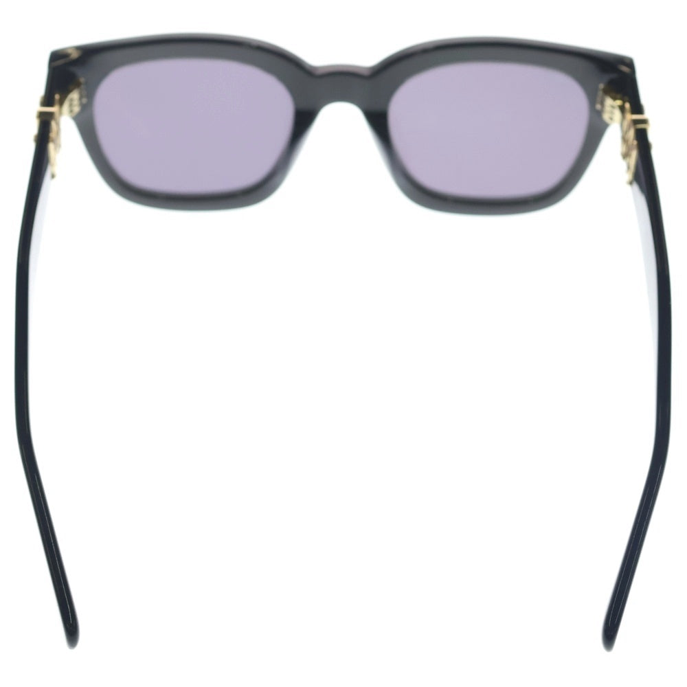 AMIRI(アミリ) Jumbo MA Sunglasses サイドジャンボ MAロゴ サングラス ブラック/ゴールド AMACSN1004