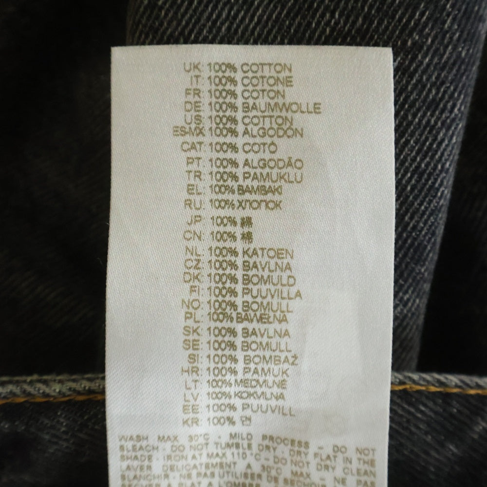 DIESEL(ディーゼル) d-rise ダメージデニムパンツ ブラック A06371