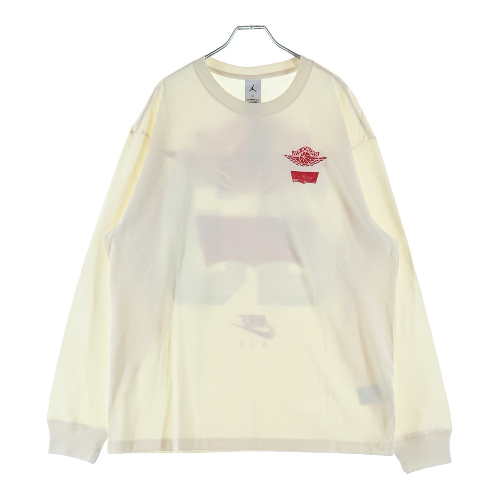 NIKE(ナイキ) × JORDAN BRAND Levis L/S T-Shirt WHITE ジョーダン ブランド リーバイス ロングスリーブ Tシャツ ホワイト IM6730-110