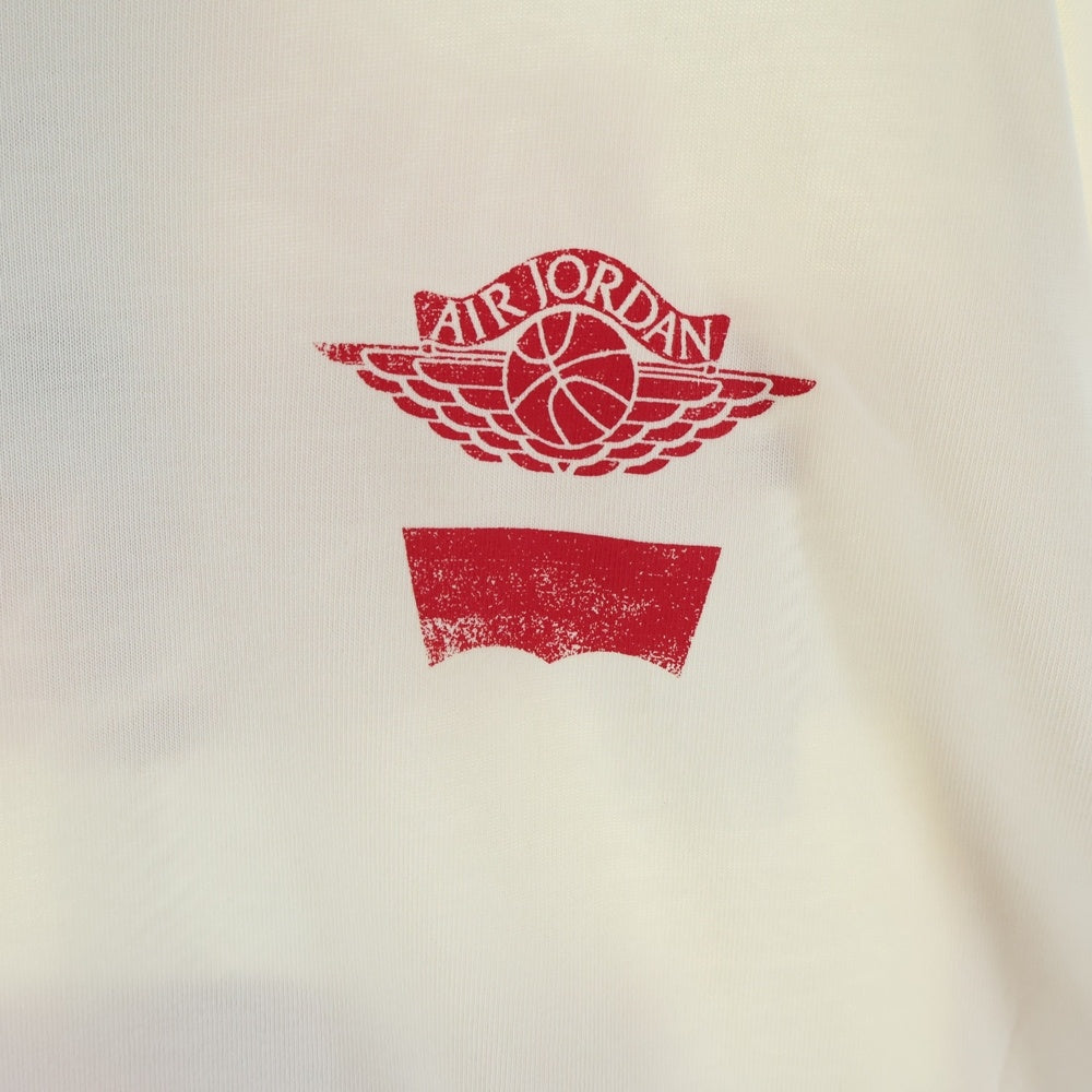 NIKE(ナイキ) × JORDAN BRAND Levis L/S T-Shirt WHITE ジョーダン ブランド リーバイス ロングスリーブ Tシャツ ホワイト IM6730-110