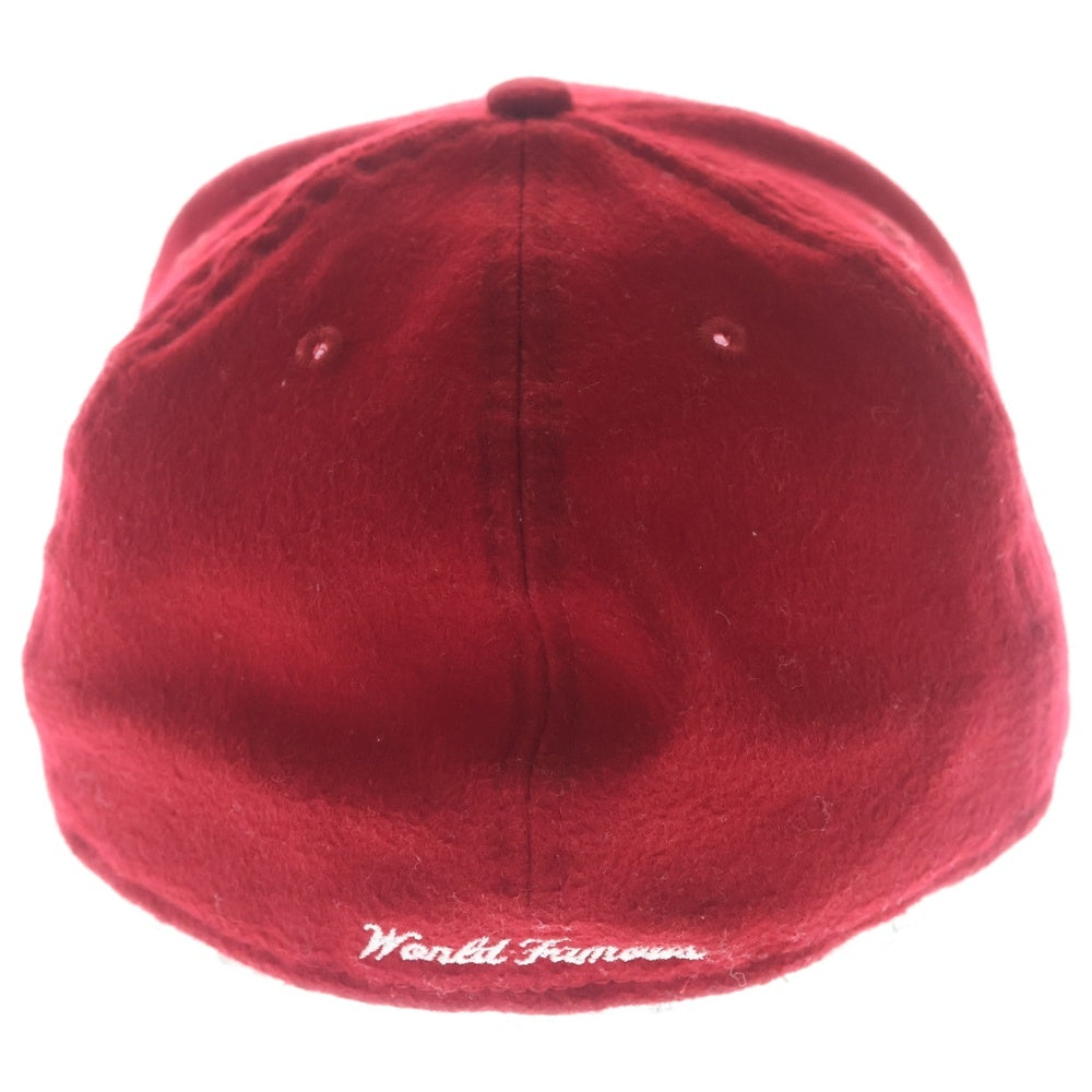 SUPREME(シュプリーム) 11AW × Loro Piana × NEW ERA BOXLOGO WOOL CAP ×ロロピアーナ×ニューエラ ボックスロゴ ウール キャップ 帽子 レッド