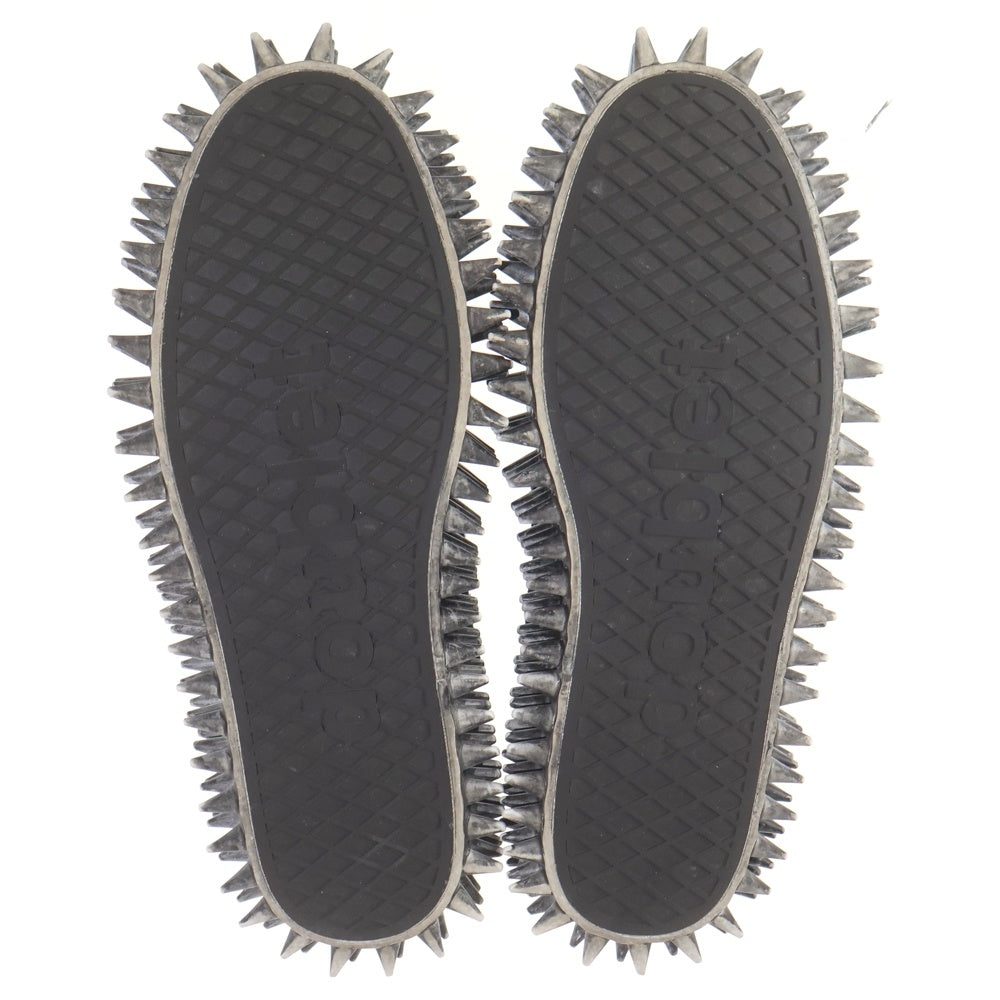 doublet(ダブレット) 26SS DIRTY SPIKE TOE CAP CANVAS SNEAKER ダーティー スパイク トゥ キャップ キャンバス スニーカー 26SS76FT67