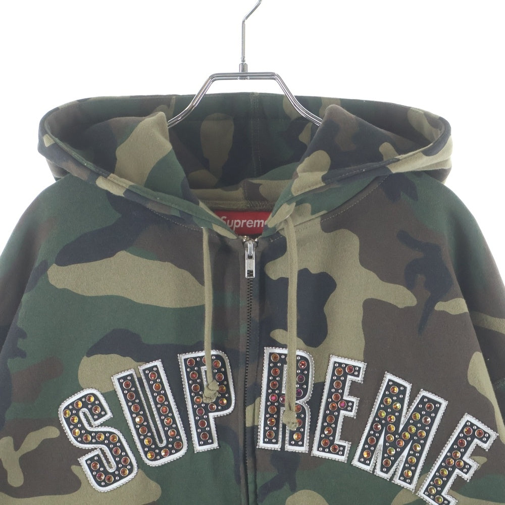 SUPREME(シュプリーム) 25SS ×b.b. Simon Zip Up Hooded Sweatshirt ×ビービーサイモン ジップアップフーデッドスウェットシャツ カーキ