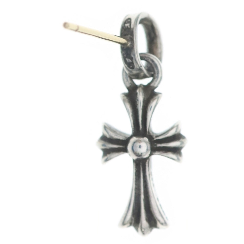 CHROME HEARTS(クロムハーツ) BBY F PPRCHN ベイビーファットクロス ドロップピアス シルバー BCA090
