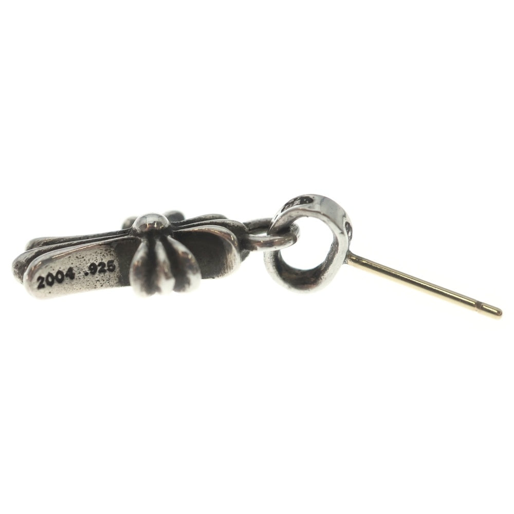 CHROME HEARTS(クロムハーツ) BBY F PPRCHN ベイビーファットクロス ドロップピアス シルバー BCA090