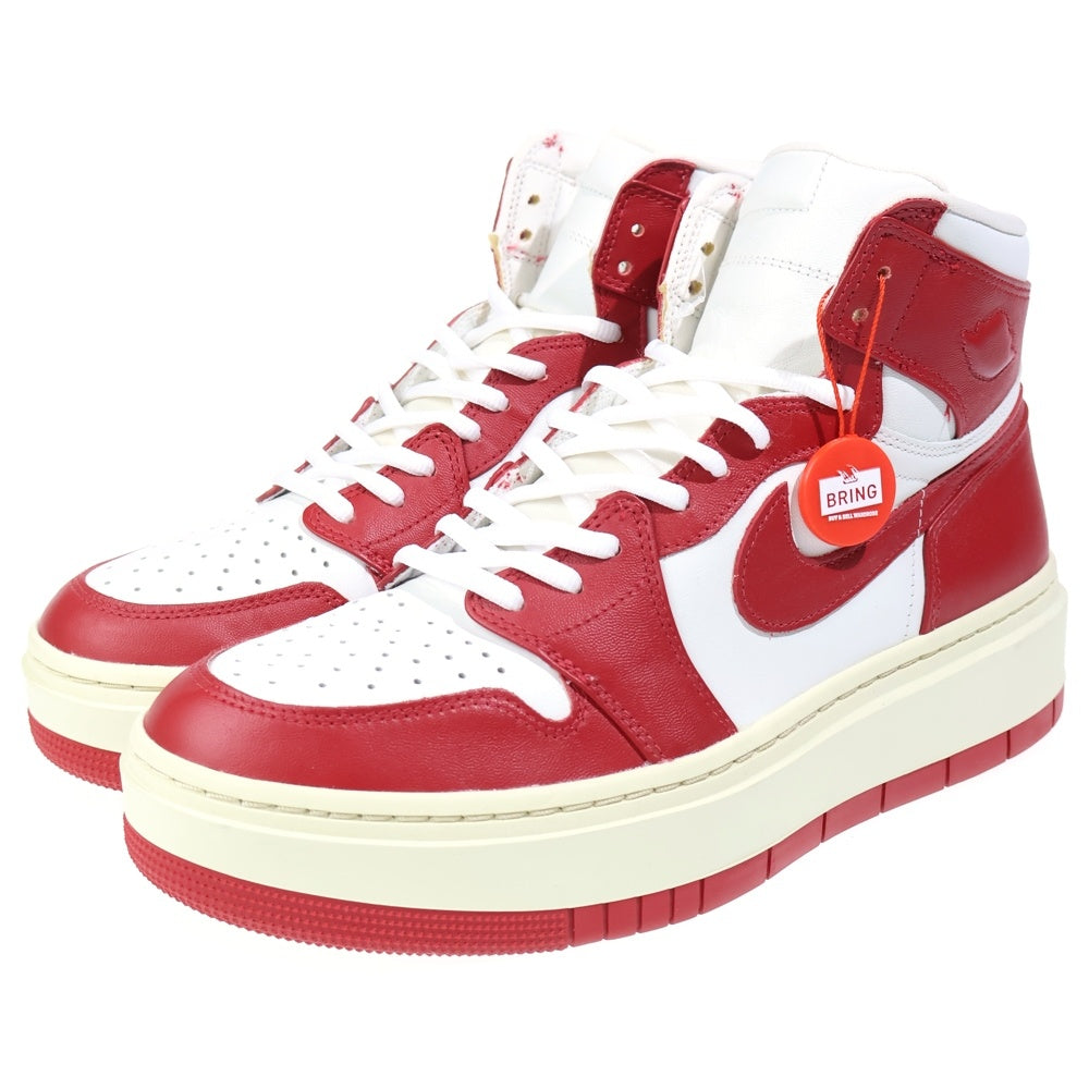 NIKE(ナイキ) WMNS Air Jordan 1 High Elevate Varsity Red and Summit White ウィメンズ エアジョーダン1 ハイ エレベート ハイカットスニーカー US12/29cm DN3253-116 レディース