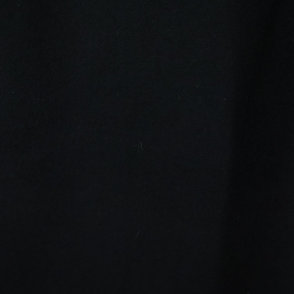 Y's for men(ワイズフォーメン) WOOL GABADINE TACK WIDE PANTS ウールギャバジンタックワイドパンツ ブラック MS-P35-100